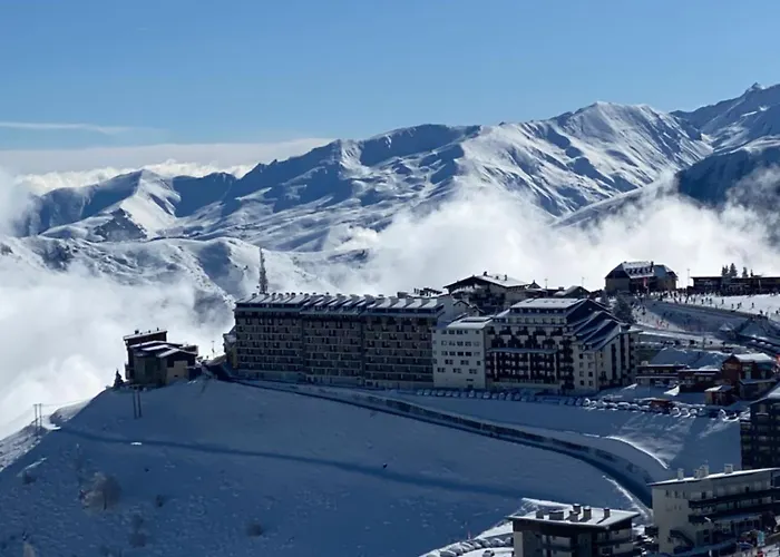 T2+coin Nuit 6 Pers De Cami Real Au Centre Du Village De Lary Soulan Avec Piscine Interieure+ Sauna Et Hammam Appartement Saint-Lary-Soulan